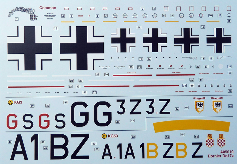airfix do17z decals ModellbauReviews